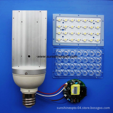 28W LED Street Light Fixture, 28W Module, Lens, Constant Drirer